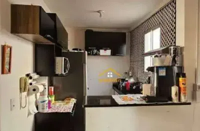 Apartamento com 2 dormitórios à venda, 49 m² por r$ 170.000,00 - jardim recanto - americana/sp