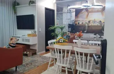 Apartamento com 2 dormitórios à venda, 46 m² por r$ 350.000,00 - residencial jardim dos ipês - nova odessa/sp