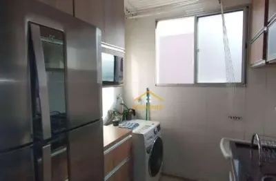 Apartamento com 2 dormitórios à venda, 49 m² por r$ 230.000,00 - jardim recanto - americana/sp