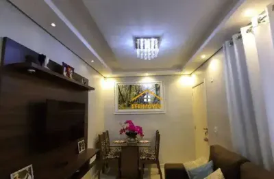 Apartamento com 2 dormitórios à venda, 49 m² por r$ 185.000 - jardim recanto - americana/sp