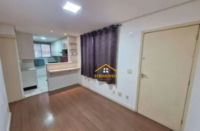 Apartamento com 2 dormitórios para alugar, 49 m² por r$ 1.500/mês - jardim recanto - americana/sp