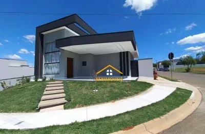 Casa com 3 dormitórios à venda, 188 m² por r$ 1.880.000 - condominio jd recanto das aguas - nova odessa/sp