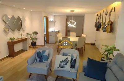 Apartamento com 3 dormitórios à venda, 161 m² por r$ 1.100.000,00 - jardim bela vista - nova odessa/sp