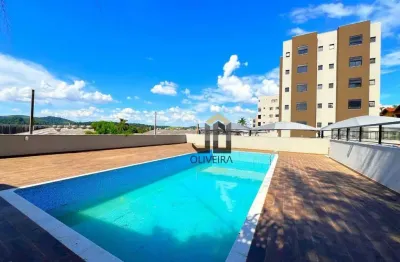 Apartamento com 2 dormitórios à venda, 67 m² por r$ 530.000,00 - centro - atibaia/sp