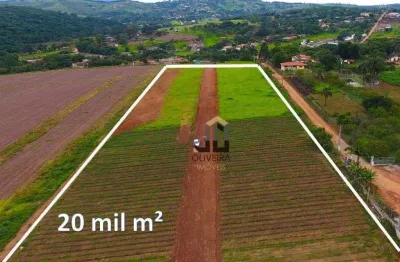 Terreno à venda, 20.000 m² por r$ 5.000.000,00 - jardim maracanã - atibaia/sp