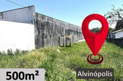 Terreno à venda, 500 m² por r$ 850.000,00 - alvinópolis - atibaia/sp