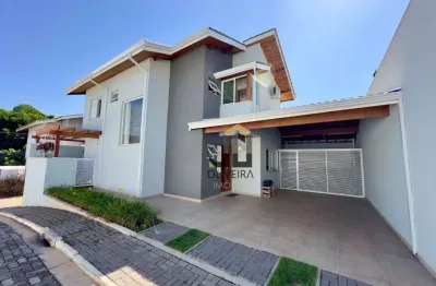 Casa com 3 suites à venda, 210 m² por r$ 890.000 - condomínio siriema iii - atibaia/sp