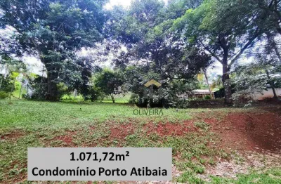 Terreno à venda, 1071 m² por r$ 1.060.000,00 - condominio porto atibaia - atibaia/sp
