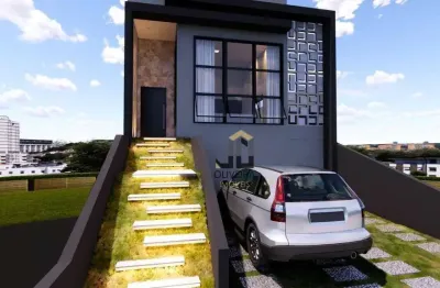 Casa com 3 dormitórios à venda, 106 m² por r$ 680.000,00 - bella atibaia - atibaia/sp