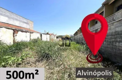 Terreno à venda, 500 m² por r$ 600.000,00 - alvinópolis - atibaia/sp