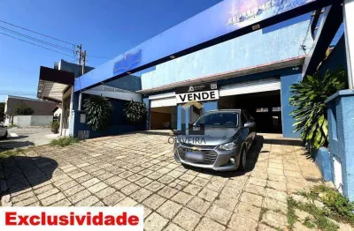 Salão à venda, 218 m² por r$ 1.800.000,00 - alvinópolis - atibaia/sp