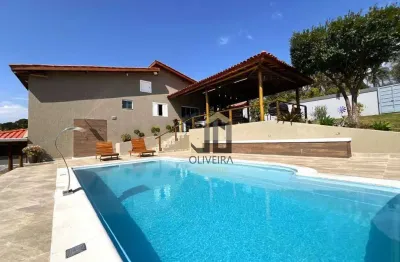 Chácara com 6 dormitórios à venda, 4887 m² por r$ 3.900.000,00 - jardim estância brasil - atibaia/sp