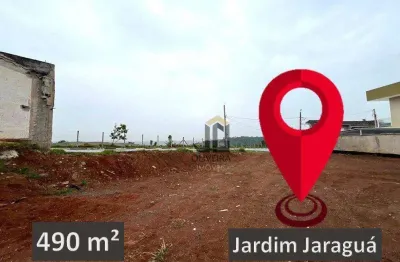 Terreno à venda, 490 m² por r$ 480.000 - jardim jaraguá - atibaia/sp