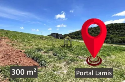 Terreno à venda, 300 m² por r$ 280.000,00 - condomínio portal lamis - atibaia/sp