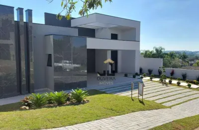 Casa com 3 dormitórios à venda, 220 m² por r$ 2.000.000,00 - condomínio shambala iii - atibaia/sp