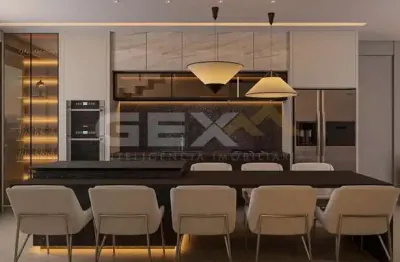 Apartamento na planta à venda no Centro, 1 suíte, 2 semi-suítes com área gourmet