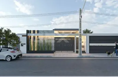 Casa à venda no bairro São Roque, 3 quartos sendo 1 suíte com closet, 4 vagas. (