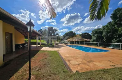 Chácara à venda em marilândia, 6 quartos, espaço gourmet com piscina.