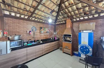 Cobertura no bairro esplanada com 3 quartos, 2 vagas e espaço gourmet com churra