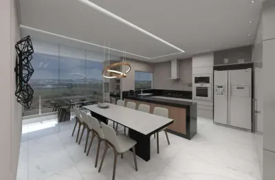 Apartamento tipo em construção no bairro santa clara.