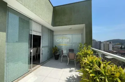 Cobertura no anita garibaldi com 4 quartos para venda, 185 m²