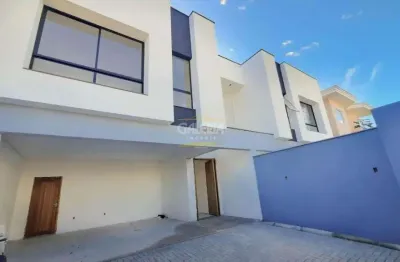 Sobrado geminado no iririú com 3 quartos para venda, 222 m²