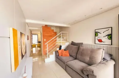 Sobrado geminado no jardim sofia com 2 quartos para venda, 59 m²