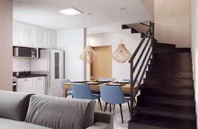 Cobertura para Venda em Santo André, Paraíso, 2 dormitórios, 1 banheiro, 1 vaga