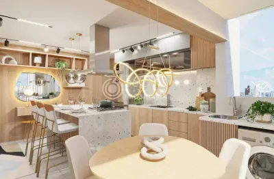 Apartamento para venda em santo andré, vila eldízia, 2 dormitórios, 2 suítes, 2 banheiros, 1 vaga