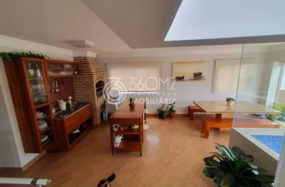 Cobertura triplex para venda em são caetano do sul, santa paula, 3 dormitórios, 3 suítes, 4 banheiros, 4 vagas