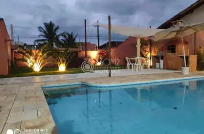 Casa para venda em itanhaém, jardim grandesp, 4 dormitórios, 1 suíte, 3 banheiros, 9 vagas