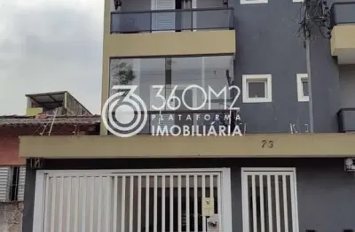 Apartamento sem condomínio para venda em santo andré, vila aquilino, 2 dormitórios, 1 suíte, 2 banheiros, 1 vaga