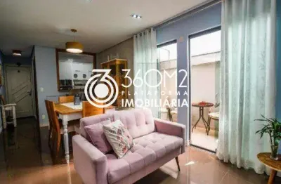 Apartamento garden para venda em santo andré, vila assunção, 3 dormitórios, 1 suíte, 2 banheiros, 2 vagas