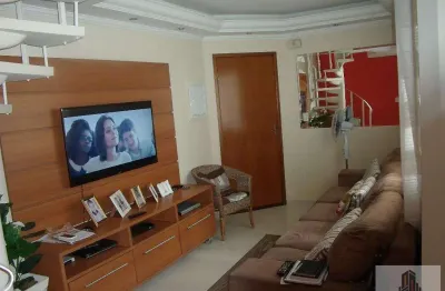 Cobertura para venda em são caetano do sul, nova gerty, 2 dormitórios, 1 suíte, 2 banheiros, 2 vagas