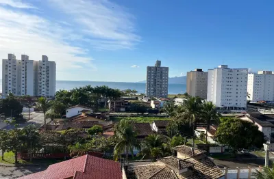 Apartamento para locação 1 quarto, piscina e sacada vista mar