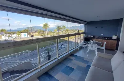 Lindo apartamento frente mar 3 dorms, 1suíte, 2 vagas em caraguatatuba-sp