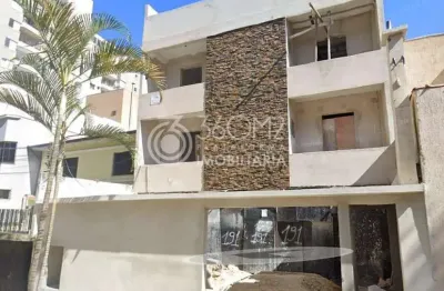 Cobertura para venda em santo andré, campestre, 3 dormitórios, 1 suíte, 3 banheiros, 2 vagas