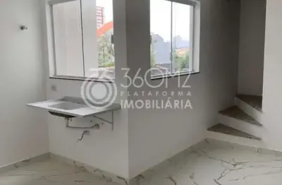 Cobertura para venda em santo andré, santa maria, 2 dormitórios, 1 suíte, 3 banheiros, 2 vagas