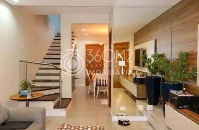 Sobrado para Venda em Santo André, Campestre, 3 dormitórios, 1 suíte, 3 banheiros, 2 vagas