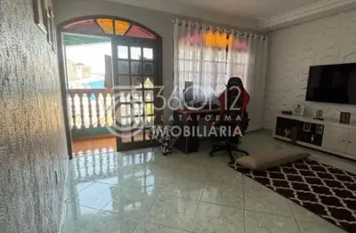 Sobrado para venda em santo andré, jardim aclimação, 3 dormitórios, 1 suíte, 3 banheiros, 2 vagas