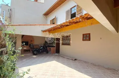 Sobrado para venda em santo andré, vila linda, 3 dormitórios, 1 suíte, 3 banheiros, 4 vagas