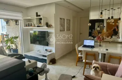 Apartamento para venda em santo andré, vila valparaíso, 2 dormitórios, 1 suíte, 2 banheiros, 2 vagas