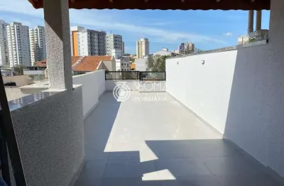 Cobertura para venda em santo andré, santa terezinha, 2 dormitórios, 1 suíte, 2 banheiros, 1 vaga