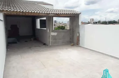 Cobertura para venda em santo andré, vila pires, 3 dormitórios, 1 suíte, 2 banheiros, 2 vagas