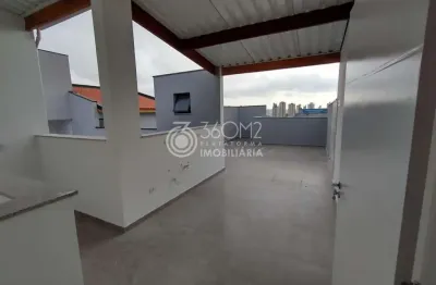 Cobertura para venda em santo andré, paraíso, 2 dormitórios, 1 suíte, 3 banheiros, 1 vaga