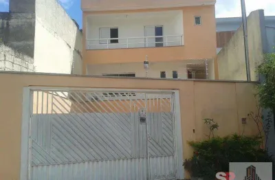 Sobrado para Venda em Santo André, Vila Guarani, 4 dormitórios, 1 suíte, 3 banheiros, 4 vagas