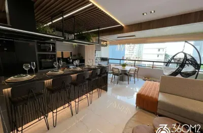 Apartamento para venda em santo andré, jardim, 3 dormitórios, 3 suítes, 4 banheiros, 3 vagas