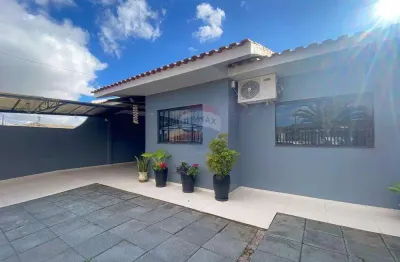 Casa a venda com 1 suíte, 3 quartos, edícula com churrasqueira e sobra de terreno no jardim padovani