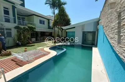 Casa em condomínio para aluguel, 4 quartos, 4 suítes, 6 vagas, jardim karaíba - uberlândia/mg