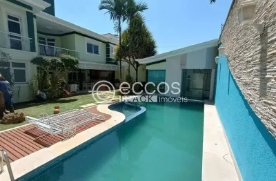Casa em condomínio para aluguel, 4 quartos, 4 suítes, 6 vagas, jardim karaíba - uberlândia/mg